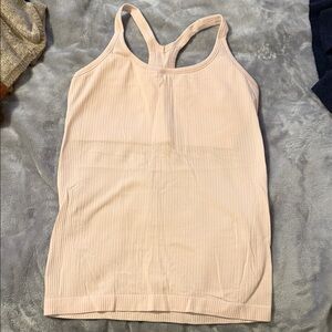 Lululemon Ebb to Street tank. Size 8. Strawberry Milkshake.
